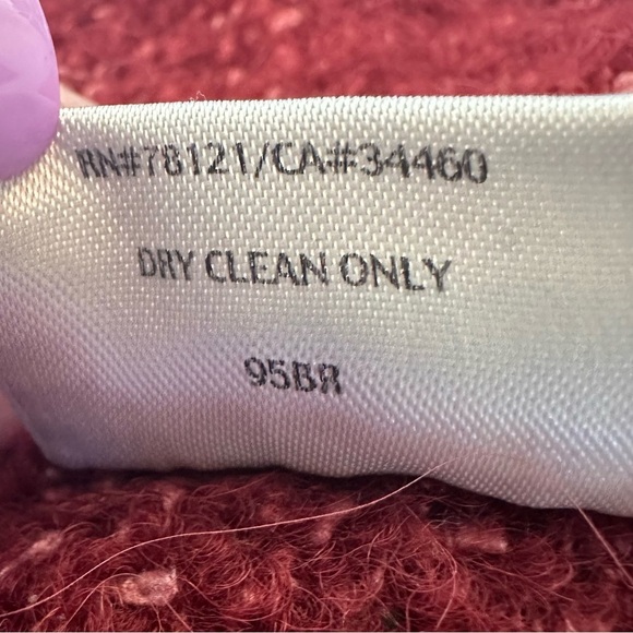 Eileen Fisher Button Front Cardigan Sweater Sz M Alpaca Wool Silk Nylon - Picture 14 of 15